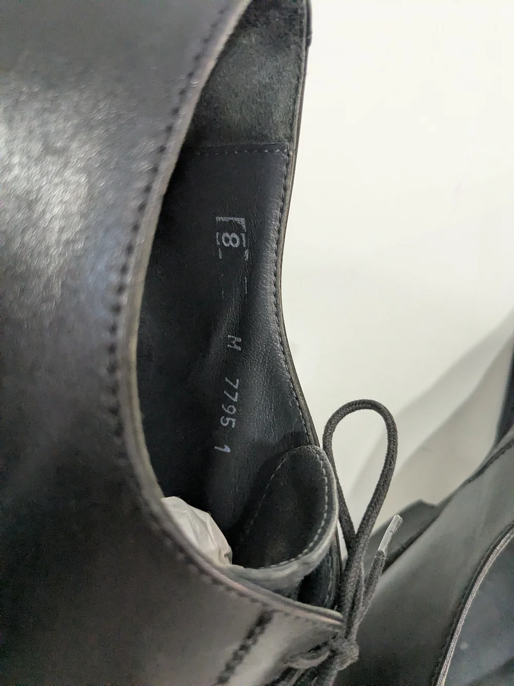 Black Leather Mixed Texture Cap Toe Derby Dress Shoes Men's Vibram Soles Grained